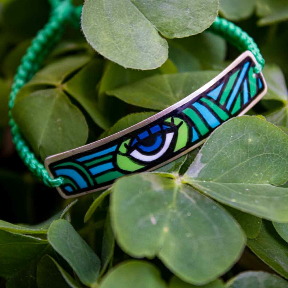 aminta green bracelet