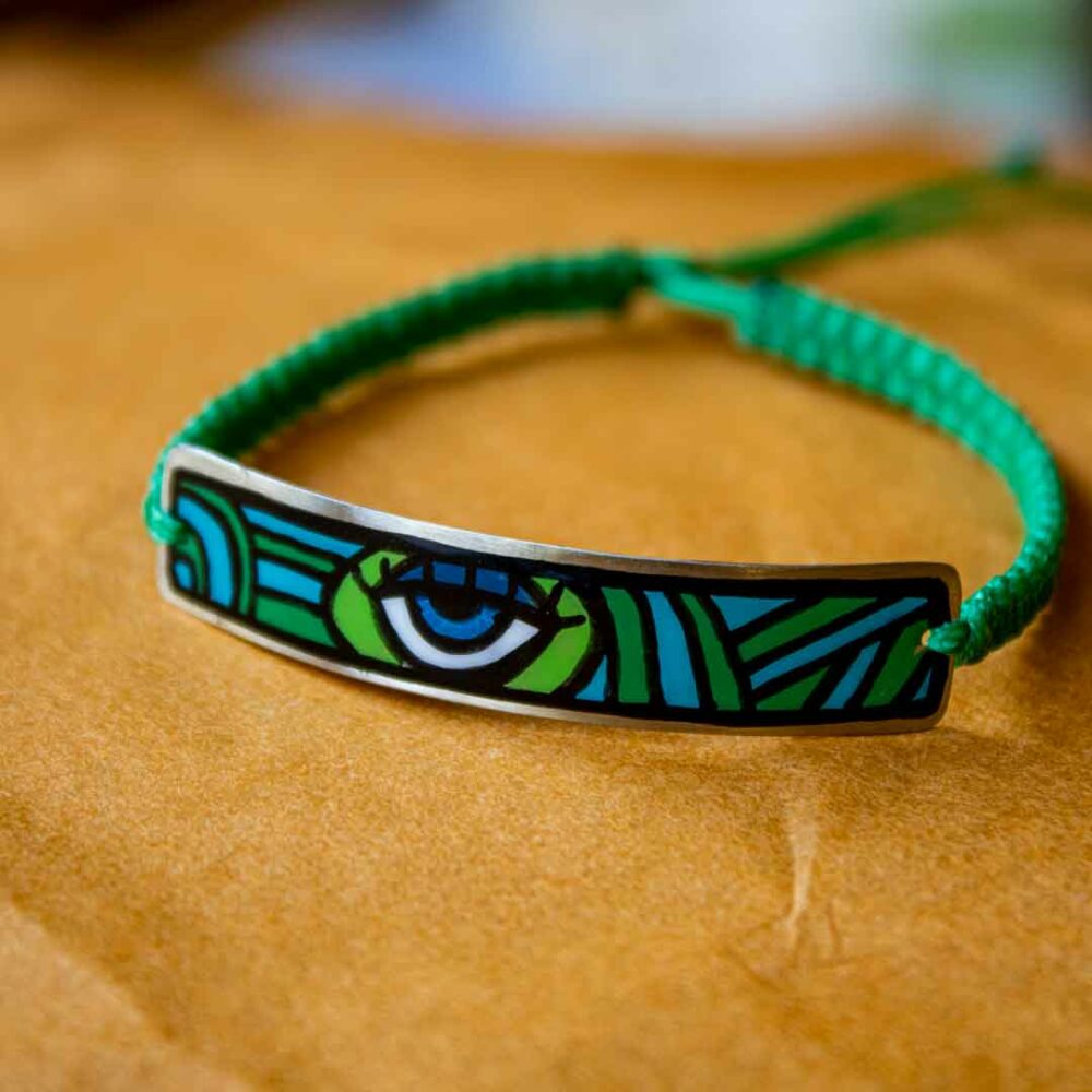 aminta green bracelet
