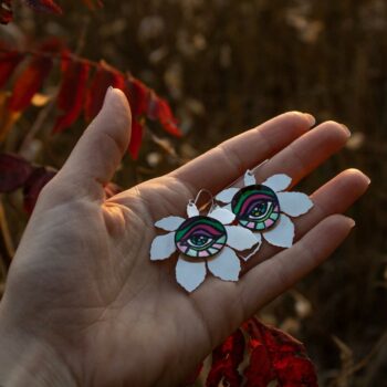 arsinoe nymph earrings
