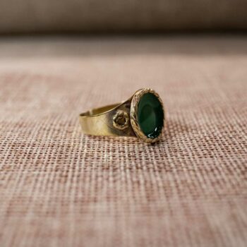 decima flower ring