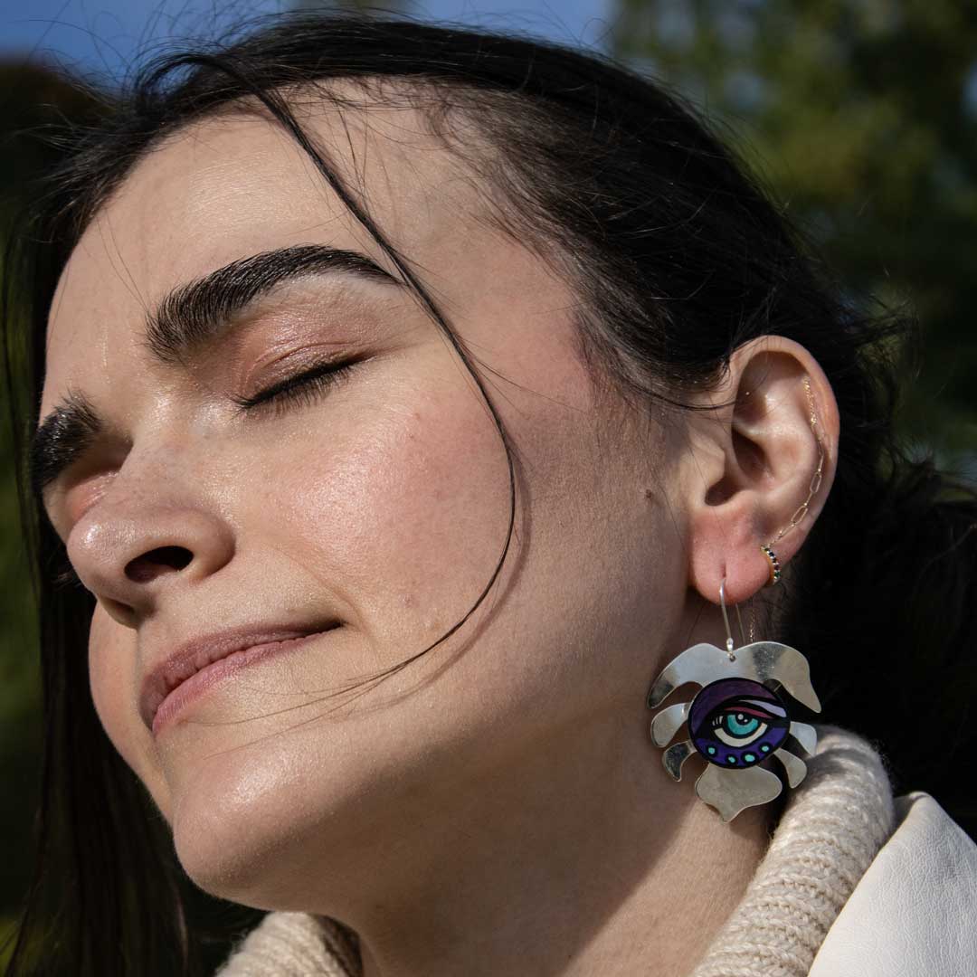 erato nymph earrings