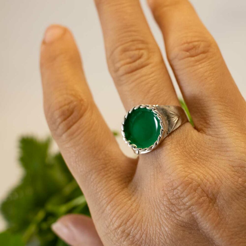 prima arrow green ring