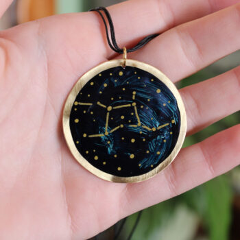zodiac virgo necklace