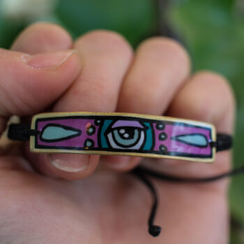 aminta oriental violet bracelet