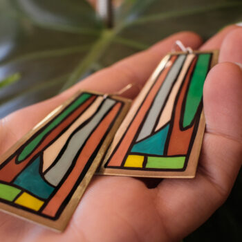 linien gretel earrings