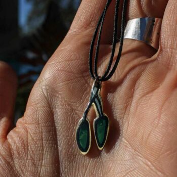 houba pavlinka necklace