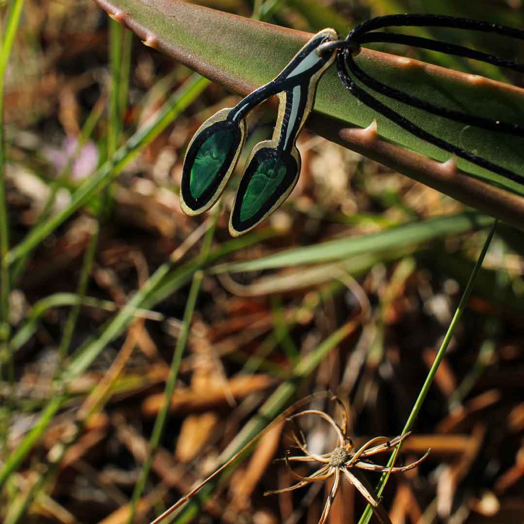 houba pavlinka necklace