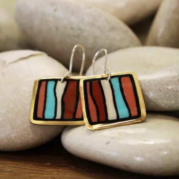 linie gracja medium earrings