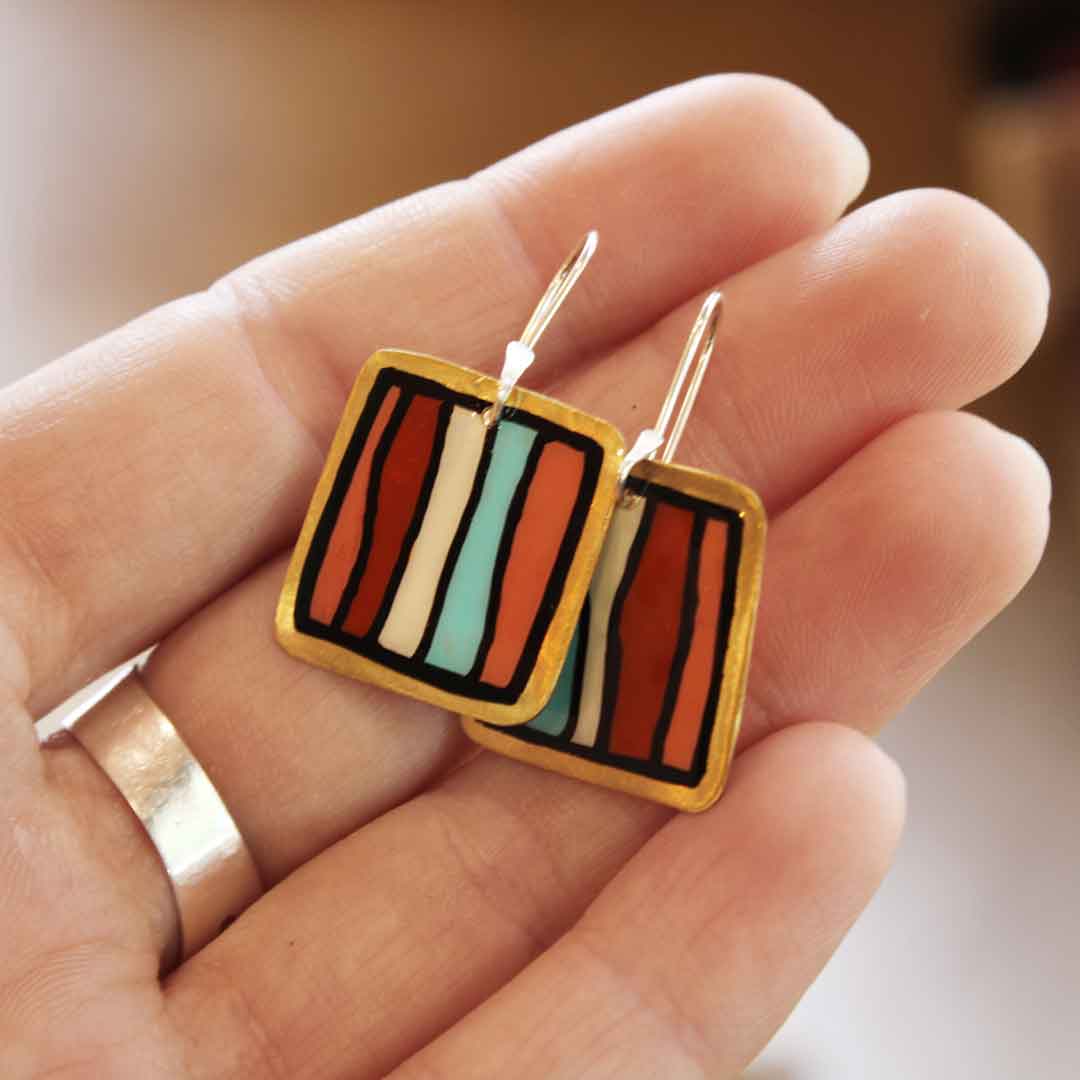 linie gracja medium earrings